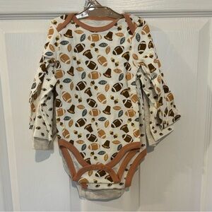 CHICKPEA 3 Pack Baby FOOTBALL & HOLIDAY‎ Bodysuits SIZE 6-9 Months NEW With Tags